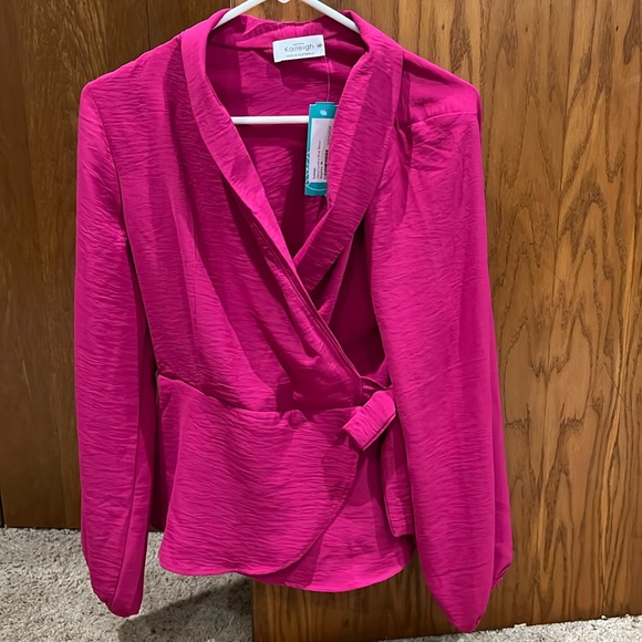 Stitch Fix - Kaileigh Danna surpluses wrap blouse - Picture 1 of 2